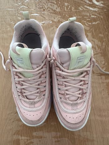 Basket fila rose taille 34