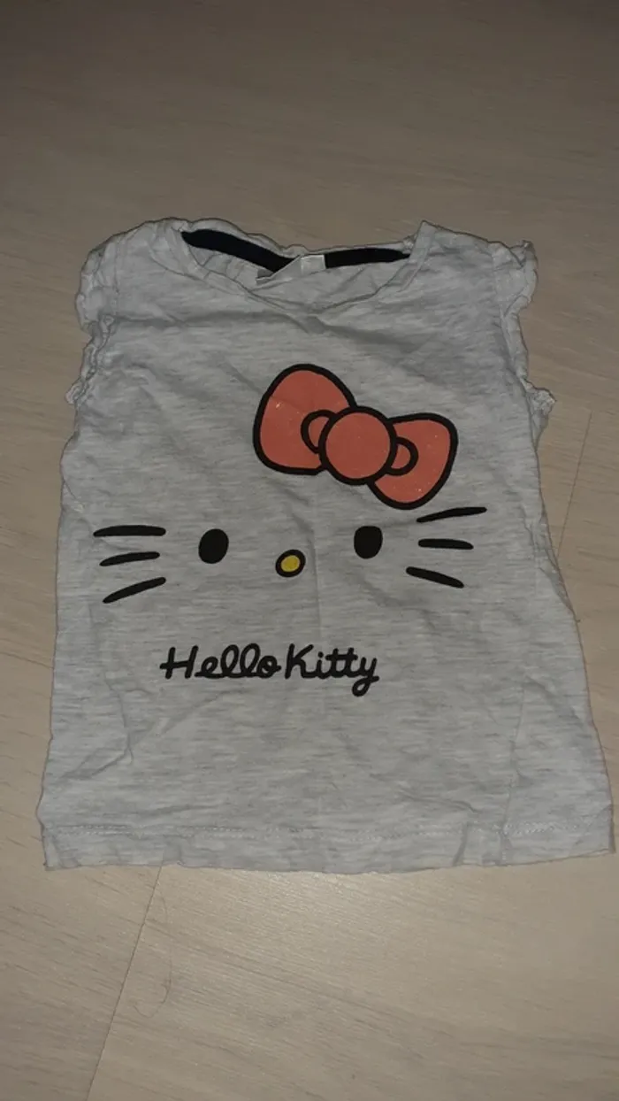 Tshirt Hello kitty - photo numéro 3