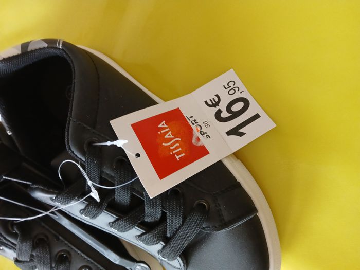 baskets noir fille femme 36 - photo numéro 5