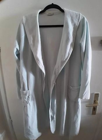 Robe de chambre, peignoir,  couleur bleu ciel, taille M - Marque Etam