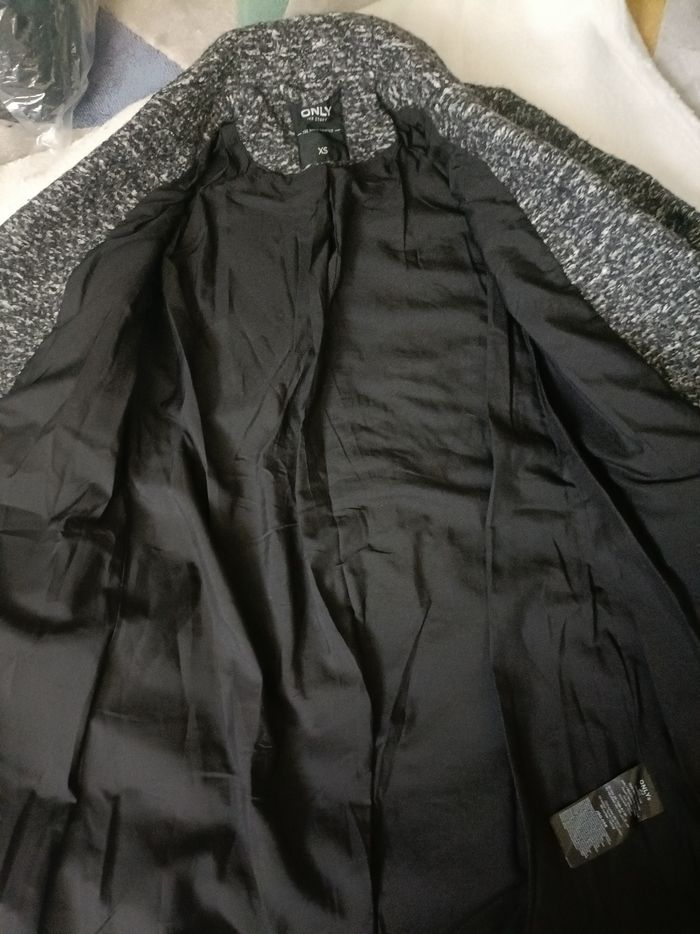 Manteau gris chiné Only taille XS - photo numéro 5