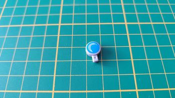 Feu d'avertissement bleu référence 30 63 1165 pièce détachée Playmobil #C45