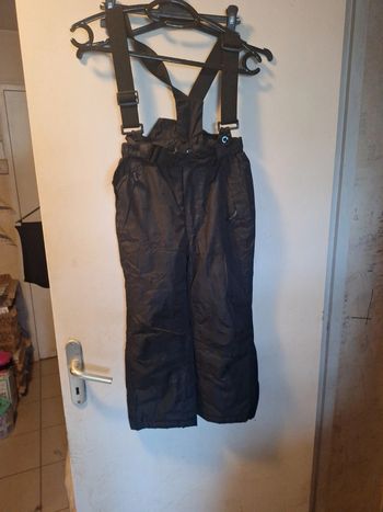 Pantalon salopette ski 6 ans