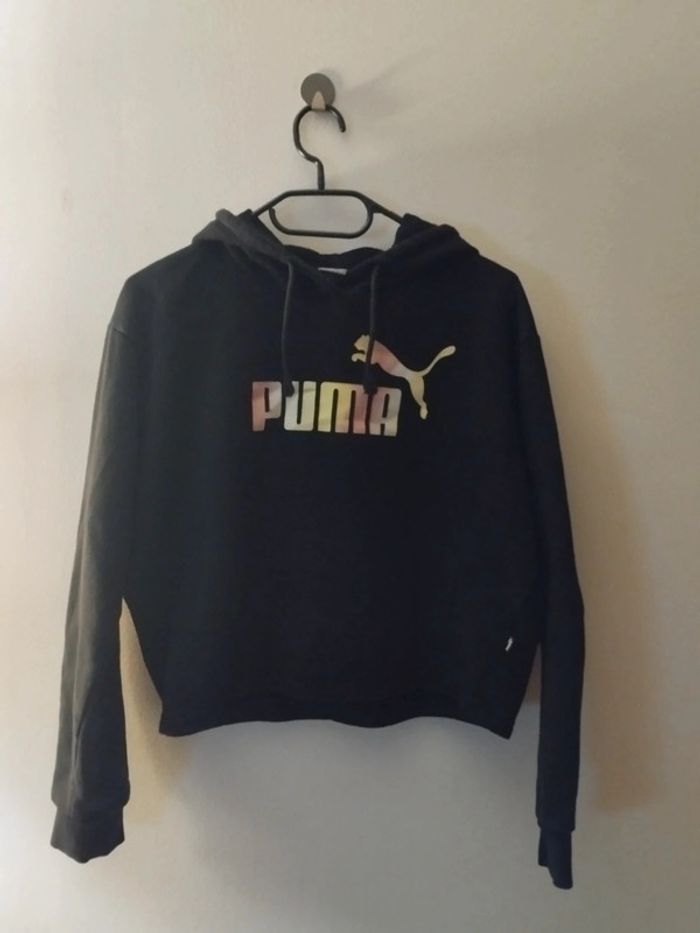 Sweat à capuche femme Puma taille M - photo numéro 2