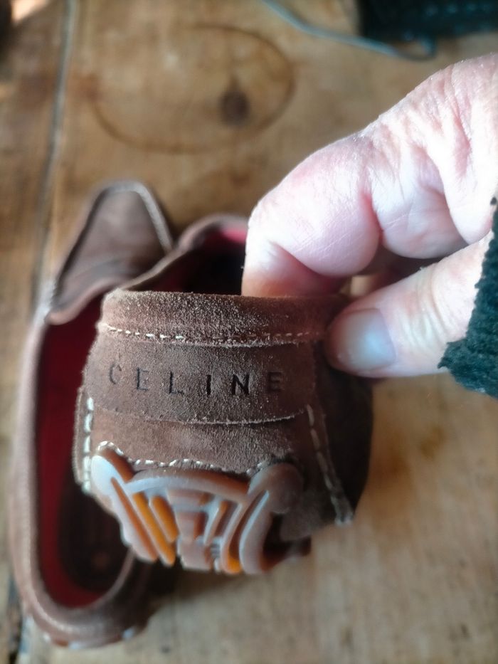 Superbes mocassins Céline pt 39 - photo numéro 4