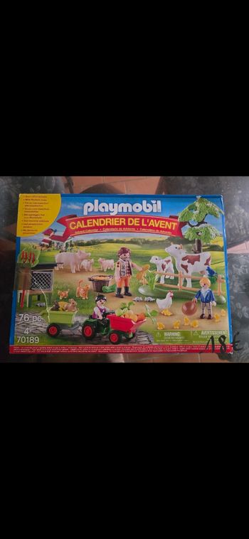 Calendrier de l'avent Playmobil