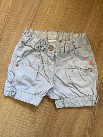 Short gris fille 3 ans