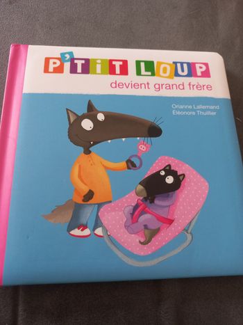 Livre p'tit loup devient grand frere