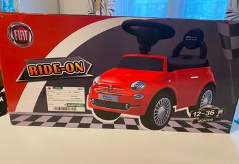 Porteur voiture enfant fiat 500 neuf