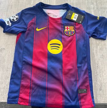 Maillot + short Barcelone 10 Lamine Yamal 8 ans
