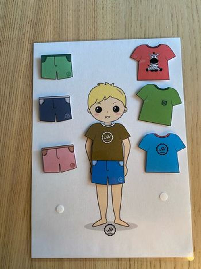 Fiche Montessori : Habiller le petit garçon - photo numéro 2