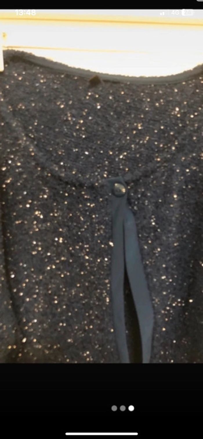 Veste habillé . Cardigan habillée . Tenue de fêtes . Taille L - photo numéro 3