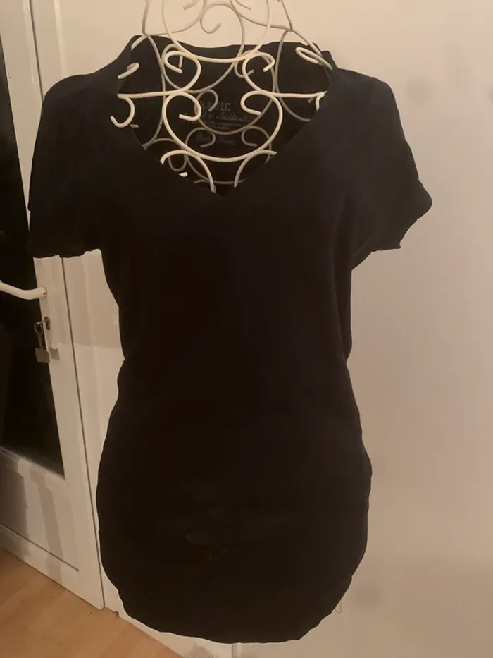 Teeshirt uni noir