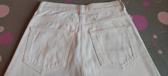 Joli jean femme Pull&Bear mom bicolore 34 très bon état - photo numéro 6