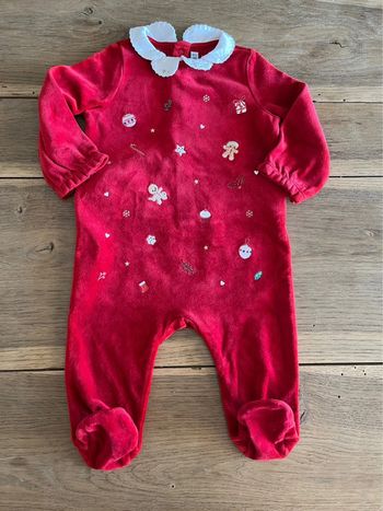Pyjama rouge de Noël Sergent Major