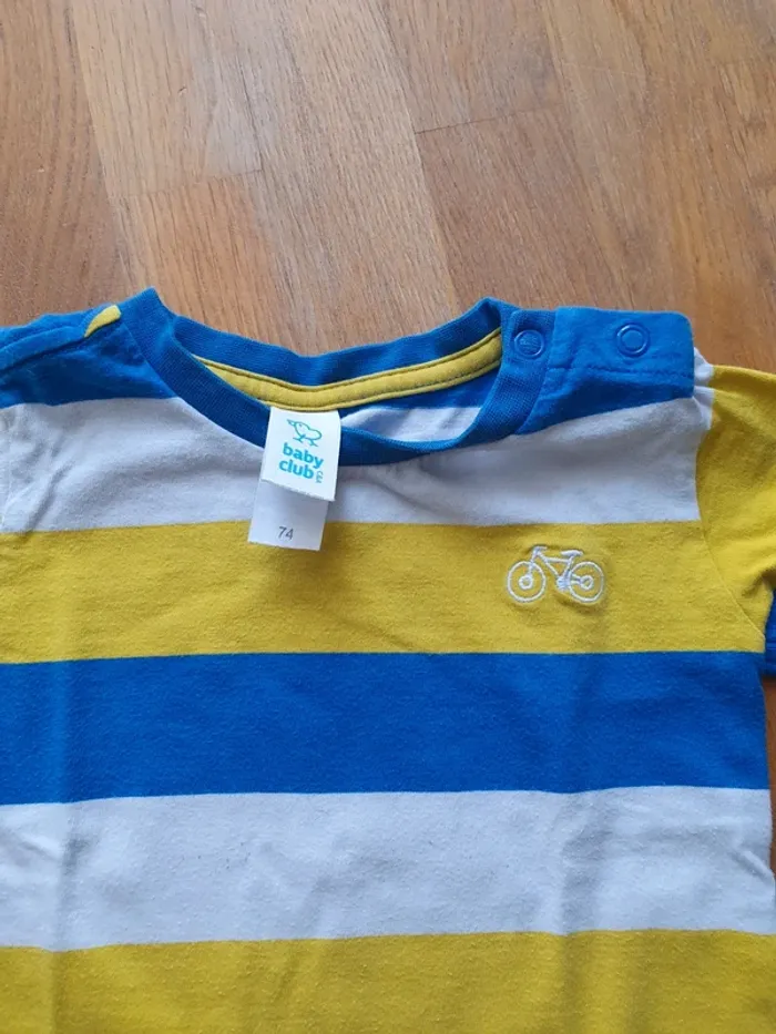 Tee shirt 74 cm, baby club - photo numéro 2