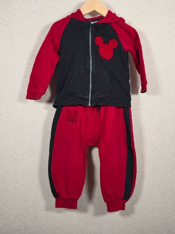 Ensemble jogging Gilet /pantalon Mickey orchestra 36 mois 92 cm 