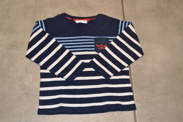 Pull marine obaibi 18 mois