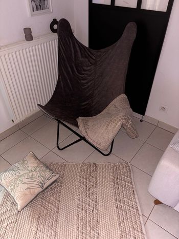 Fauteuil papillon style vintage