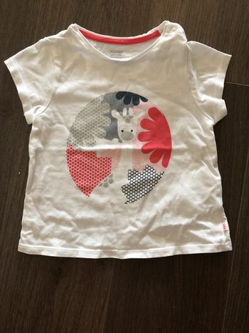 T-shirt manches courtes Obaïbi 12 mois