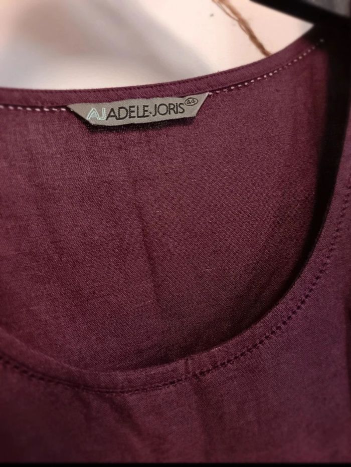 Robe longue aubergine - photo numéro 3