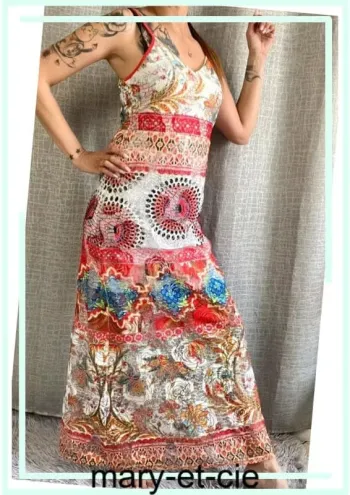 SOLDE Robe longues à fines bretelles taille M/L - Carnaby