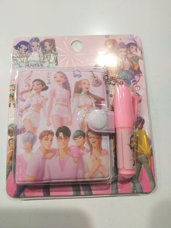 Carnet plus stylo kpop