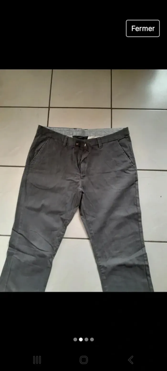 Pantalon gris 40 - photo numéro 4