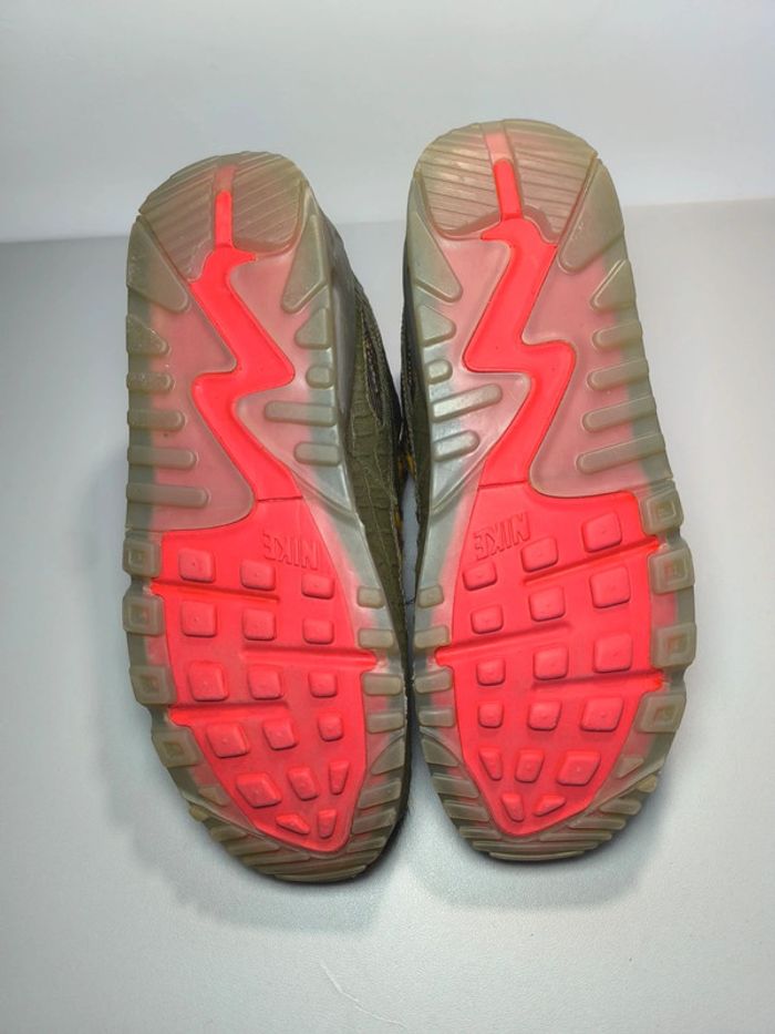 Baskets Nike air max 90 crocodile Gator green pointure 40 comme neuves sans boîte - photo numéro 8