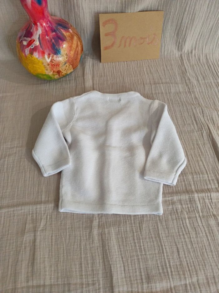 Gilet maille 3M/56-62cm - photo numéro 3
