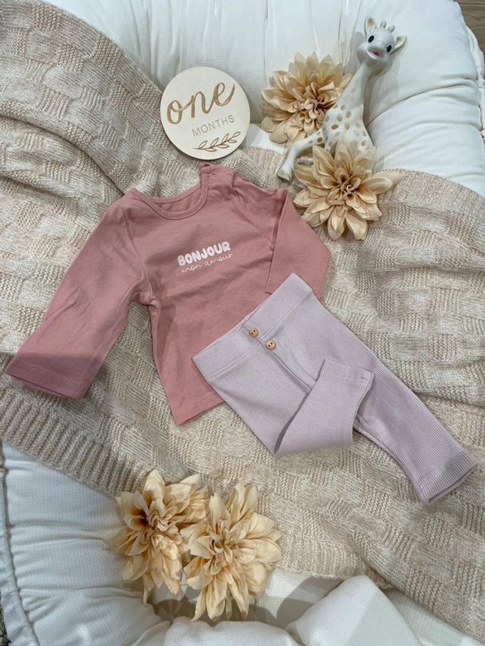 Naissance Ensemble Mois Fille Ensemble Bébé Fille Mois Kiabi