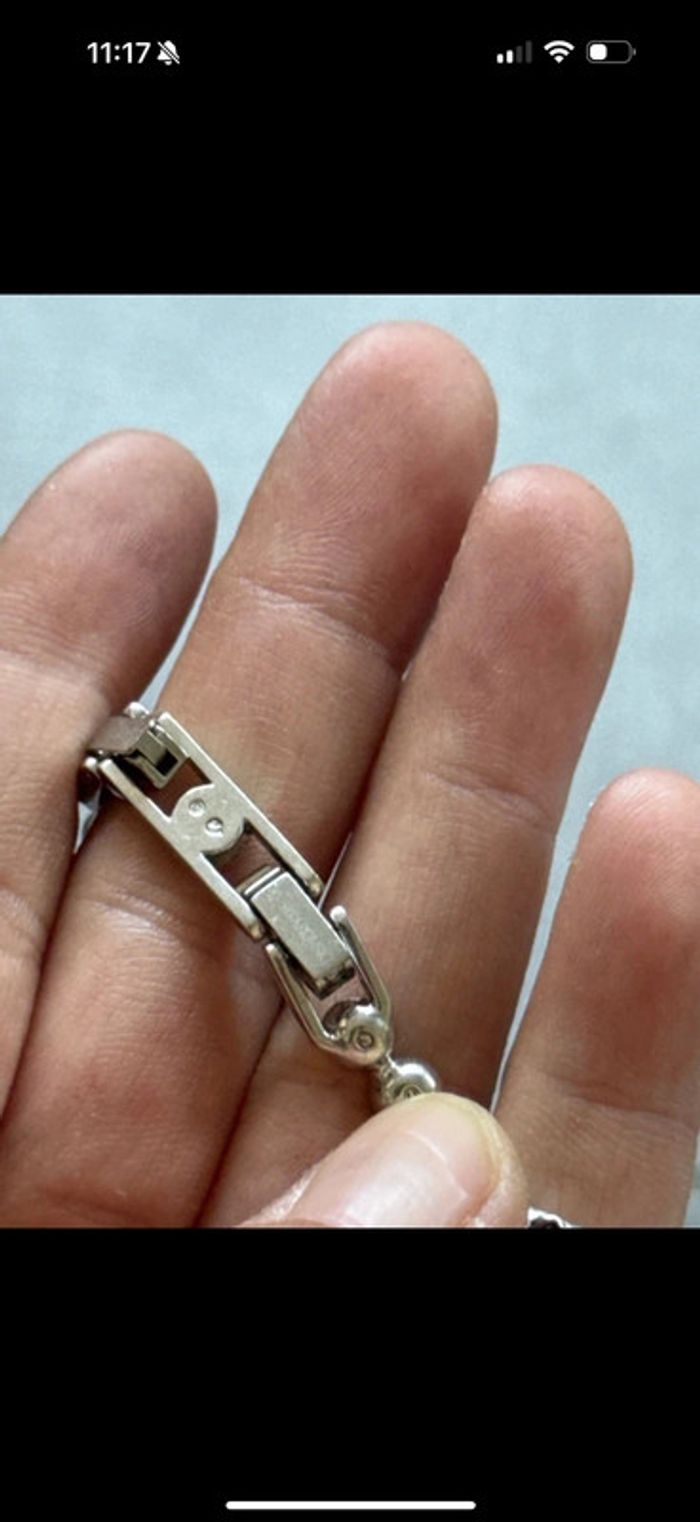 Svarowski collier argenté très bonne etat - photo numéro 5