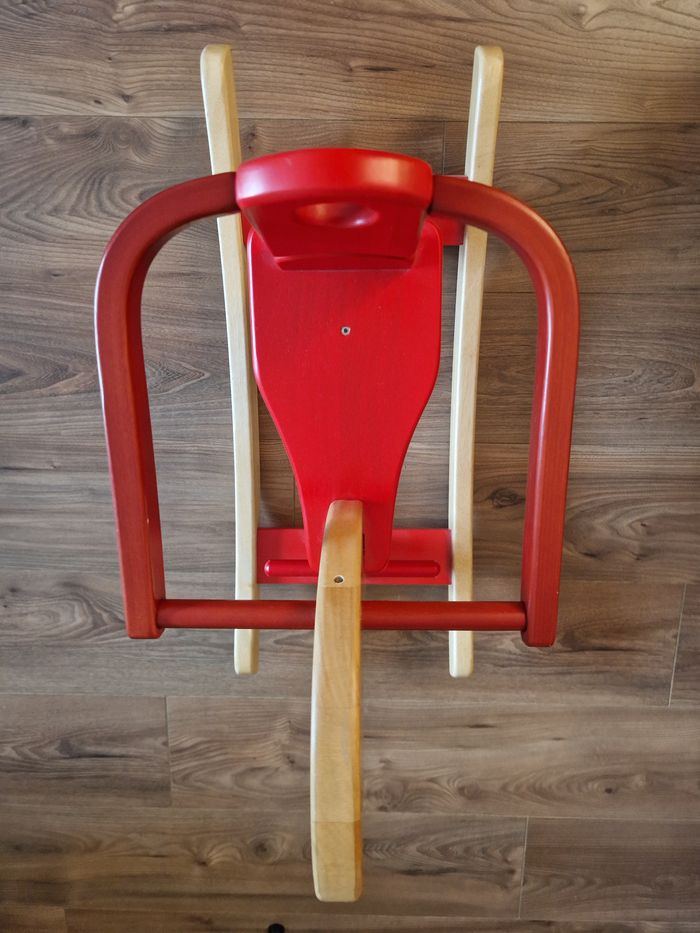 Cheval à bascule en bois pour enfant - photo numéro 2