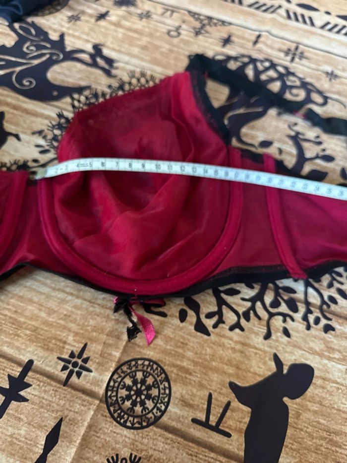 Soutien gorge rouge et noir soleil sucré - photo numéro 14