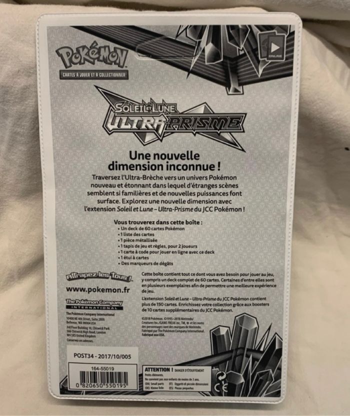 Deck Pokémon S&L Ultra Prisme Pingoleon neuf scellé - photo numéro 4