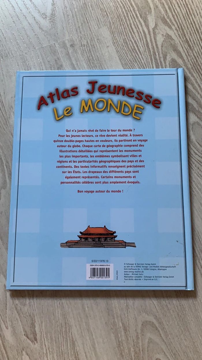 Atlas jeunesse le monde - photo numéro 2