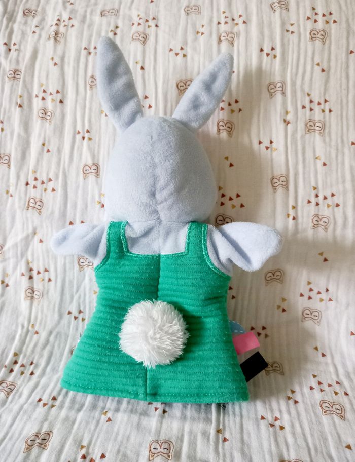 Marionette doudou lapin Oxybul - photo numéro 2