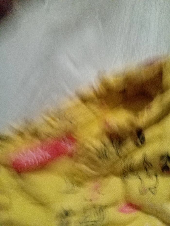 Robe jaune animaux forêt - photo numéro 7