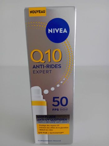 Soin fluide anti UV nivéa Q10 