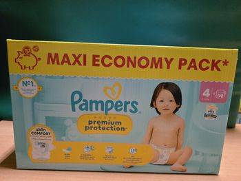 1 carton pampers premium protection T4