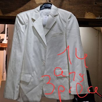 Costume garcon 14 ans neuf