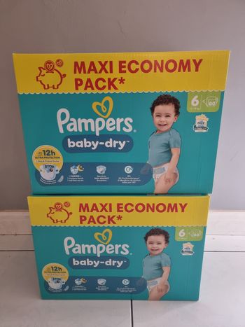 Pampers taille 6