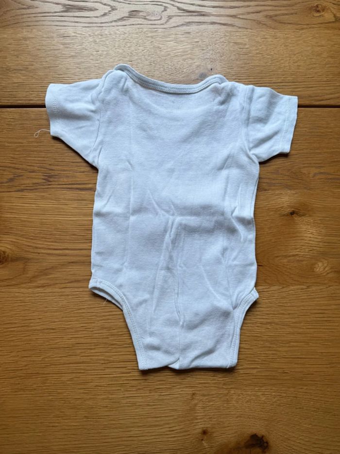 T-shirt Blanc Gemo Bébé 18 Mois Manches Courtes – Très Bon État – Réduction sur Lot - photo numéro 2