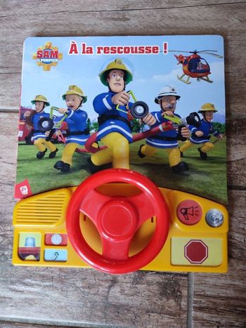 Livre interactif sam le pompier