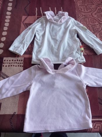 2 hauts manches longues