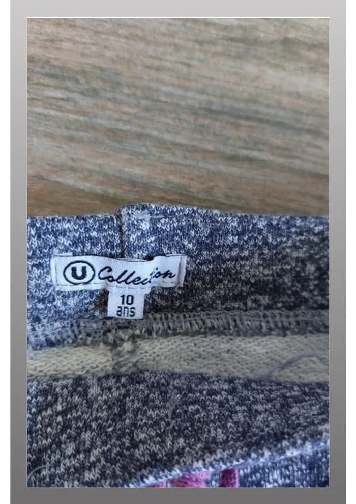 Jupe bleue chinée 10 ans u collection - photo numéro 2