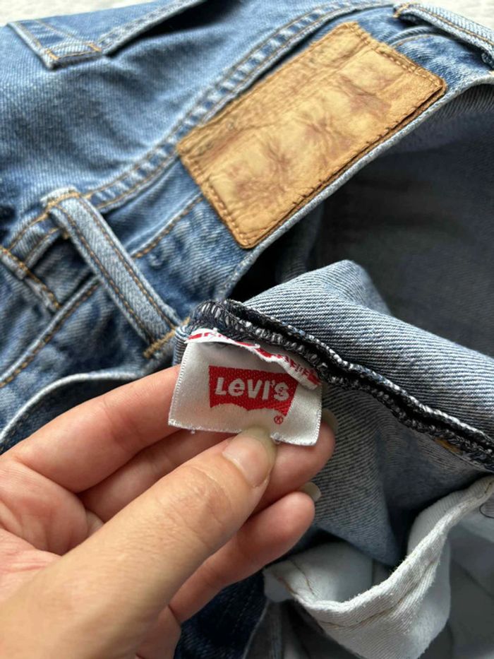 Jean Levi’s 501 bleu homme coupe relaxed droite ample taille W38 48 XL - photo numéro 8