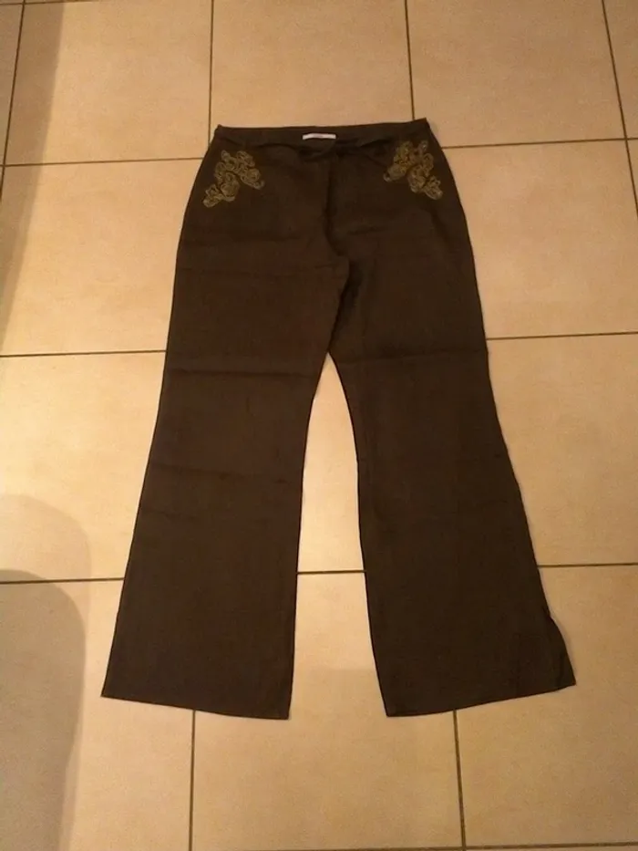 Pantalon en lin Xanaka taille 42
