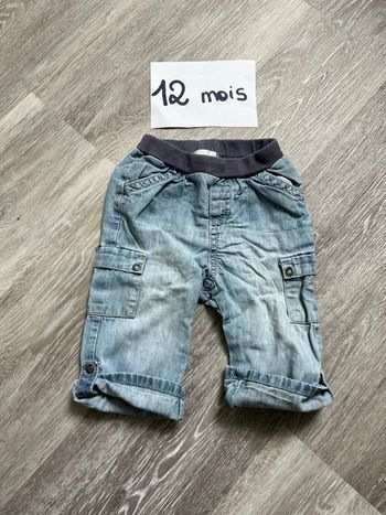 Pantalon jean 12 mois