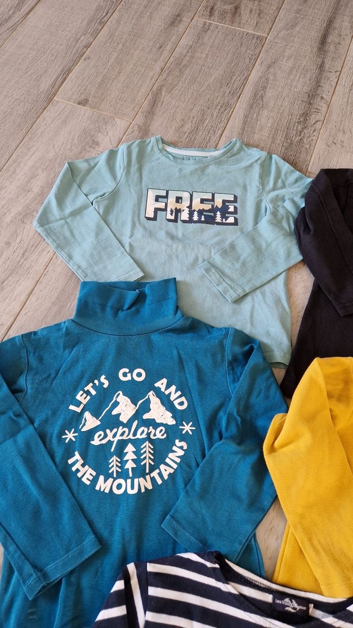 Lot de 5 tee shirt manches longues, taille 5 ans - photo numéro 6